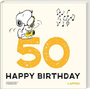Schulz, Charles M.. Peanuts Geschenkbuch: Happy Birthday zum 50. Geburtstag - Snoopy, Charlie Brown und Co gratulieren und schenken ein Lächeln | Ideales kleines Geschenk zum Geburtstag. Lappan Verlag, 2024.