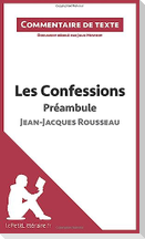 Les Confessions de Rousseau - Préambule