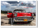 Cuba - Lebendiges Museum (Wandkalender 2025 DIN A4 quer), CALVENDO Monatskalender