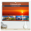 Ostseeküste - im Wechselspiel der Farben (hochwertiger Premium Wandkalender 2025 DIN A2 quer), Kunstdruck in Hochglanz