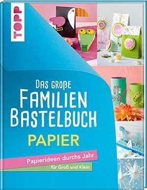 Frechverlag. Das große Familienbastelbuch Papier - Papierideen durchs Jahr für Groß und Klein. Von Falten bis Quilling, von Fensterbildern bis Weihnachtssterne. frechverlag GmbH, 2020.