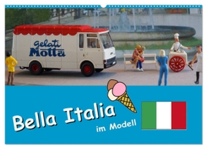Huschka, Klaus-Peter. Bella Italia im Modell (Wandkalender 2024 DIN A2 quer), CALVENDO Monatskalender - Italienische Modellautos in Szene gesetzt. Calvendo, 2023.