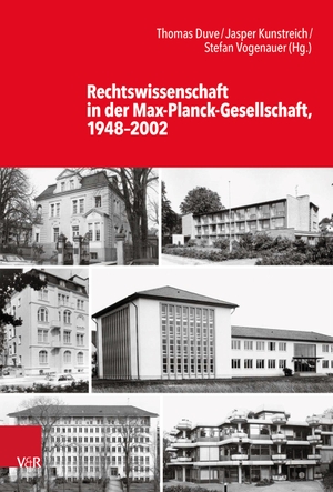 Duve, Thomas / Jasper Kunstreich et al (Hrsg.). Rechtswissenschaft in der Max-Planck-Gesellschaft, 1948-2002. Vandenhoeck + Ruprecht, 2022.