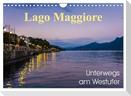 Lago Maggiore - Unterwegs am Westufer (Wandkalender 2025 DIN A4 quer), CALVENDO Monatskalender