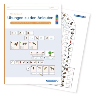 Langhans, Katrin. Übungen zur Anlauttabelle Ausgabe mit Artikelkennzeichnung - mit herausnehmbarer Anlauttabelle. Sternchenverlag GmbH, 2016.