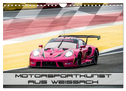 Motorsportkunst aus Weissach (Wandkalender 2024 DIN A4 quer), CALVENDO Monatskalender