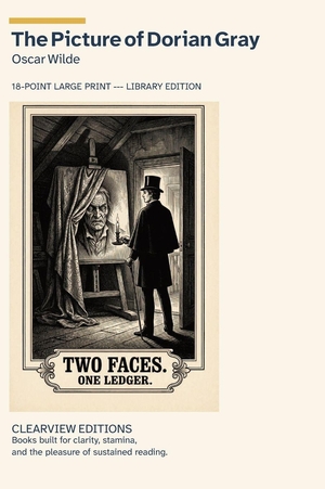 Wilde, Oscar. The Picture of Dorian Gray - A Clearview Large Print Edition. W. Frederick Zimmerman, 2026.