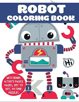 Blue Wave Press. Robot Coloring Book. Blue Wave Press, 2019.