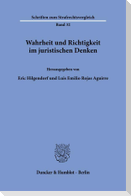 Wahrheit und Richtigkeit im juristischen Denken