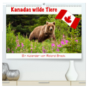 Kanadas Wilde Tiere (hochwertiger Premium Wandkalender 2024 DIN A2 quer), Kunstdruck in Hochglanz
