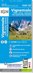 Vignemale Ossau Cautetrets 1:25 000