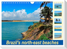Brazil's north-east beaches (Wall Calendar 2025 DIN A4 landscape), CALVENDO 12 Month Wall Calendar
