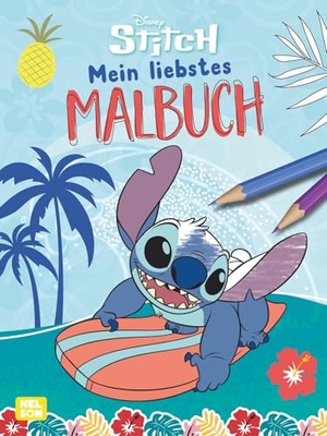Disney Kreative Beschäftigung: Stitch: Mein liebstes Malbuch - Viele lustige Ausmalmotive. Nelson Verlag, 2026.