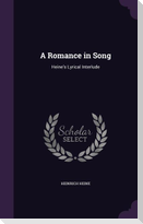 ROMANCE IN SONG