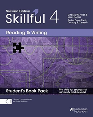 Warwick, Lindsay / Rogers, Louis et al. Skillful 2nd edition Level 4 - Reading and Writing/ Student's Book with Student's Resource Center and Online Workbook - The skills for success at university and beyond. Hueber Verlag GmbH, 2018.