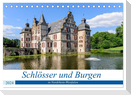 Schlösser und Burgen in NRW (Tischkalender 2024 DIN A5 quer), CALVENDO Monatskalender