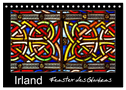 IRLAND - Fenster des Glaubens (Tischkalender 2025 DIN A5 quer), CALVENDO Monatskalender