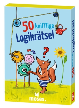 Kiefer, Philip. 50 knifflige Logikrätsel. moses. Verlag GmbH, 2023.