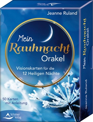 Ruland, Jeanne. Mein Rauhnacht-Orakel - Visionskarten für die 12 Heiligen Nächte - 50 Karten mit Anleitung. Schirner Verlag, 2018.