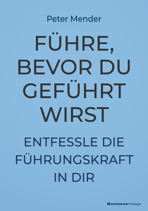 Mender, Peter. Führe, bevor du geführt wirst - Entfessle die Führungskraft in dir. BusinessVillage GmbH, 2025.