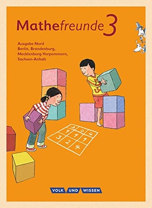 Elsner, Jana / Fiedler, Kathrin et al. Mathefreunde 3. Schuljahr. Schülerbuch mit Kartonbeilagen. Nord. Volk u. Wissen Vlg GmbH, 2016.