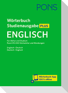 PONS Wörterbuch Studienausgabe Plus Englisch