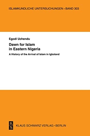 Uchendu, Egodi. Dawn for Islam in Eastern Nigeria - A History of the Arrival of Islam in Igboland. Klaus Schwarz Verlag, 2010.