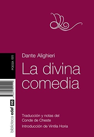 Alighieri, Dante. Divina Comedia, La (Edaf). Edaf Antillas, 2015.