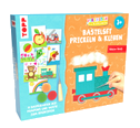 Verbasteln für die Allerkleinsten: Bastelset Prickeln & Kleben. Meine Welt