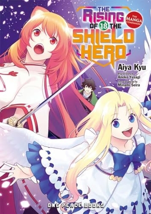 Kyu, Aiya. The Rising of the Shield Hero Volume 18 - The Manga Companion. One Peace Books, 2022.