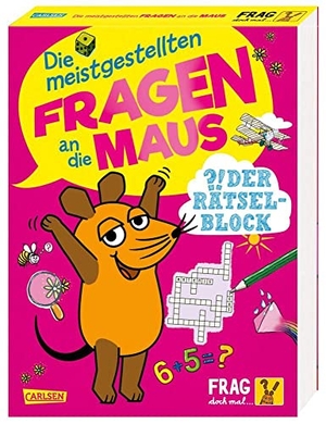 Hartwig, Linda. Frag doch mal ... die Maus: Die meistgestellten Fragen an die Maus - Der Rätselblock. Carlsen Verlag GmbH, 2023.
