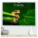Frösche (hochwertiger Premium Wandkalender 2024 DIN A2 quer), Kunstdruck in Hochglanz