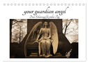 your guardian angel - Dein Schutzengel für jeden Tag (Tischkalender 2025 DIN A5 quer), CALVENDO Monatskalender