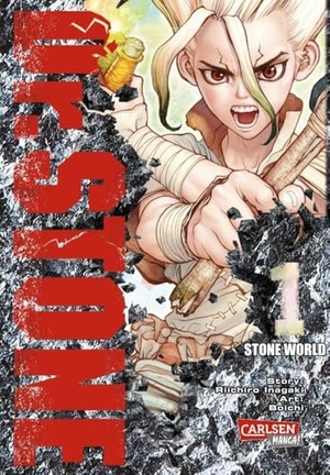 Boichi / Riichiro Inagaki. Dr. Stone 1 - Verrückte Abenteuer, Action und Wissenschaft!. Carlsen Verlag GmbH, 2019.
