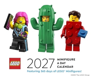 Lego. Lego Minifigure a Day 2027 Daily Calendar. Chronicle Books, 2026.
