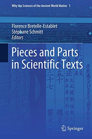 Schmitt, Stéphane / Florence Bretelle-Establet (Hrsg.). Pieces and Parts in Scientific Texts. Springer International Publishing, 2018.
