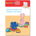 bambinoLÜK. Kindergarten/Vorschule Konzentration mit Elefant und Hase