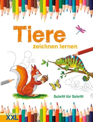 Tiere zeichnen lernen - Schritt für Schritt. Edition XXL GmbH, 2022.