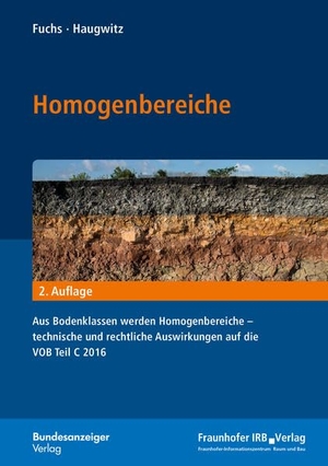 Fuchs, Bastian / Hans-Gerd Haugwitz. Homogenbereiche - Aus Bodenklassen werden Homogenbereiche - technische und rechtliche Auswirkungen auf die VOB Teil C. Reguvis Fachmedien GmbH, 2017.