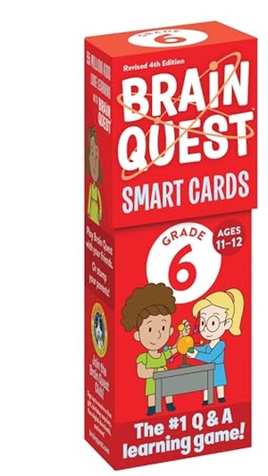 Workman Publishing. Brain Quest 6th Grade Smart Cards Revised 4th Edition. Workman Publishing Co. Inc, 2023.