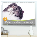 Rattenscharf und zuckersüß (hochwertiger Premium Wandkalender 2024 DIN A2 quer), Kunstdruck in Hochglanz
