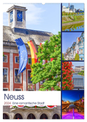Neuss - Eine romantische Stadt (Wandkalender 2024 DIN A2 hoch), CALVENDO Monatskalender