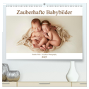 Zauberhafte Babybilder (hochwertiger Premium Wandkalender 2025 DIN A2 quer), Kunstdruck in Hochglanz