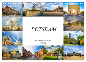 Meutzner, Dirk. Potsdam Wunderschöne Stadt (Wandkalender 2024 DIN A4 quer), CALVENDO Monatskalender - Zwölf eindrucksvolle Bilder der Stadt Potsdam. Calvendo, 2023.