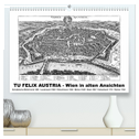 TU FELIX AUSTRIA - Wien in alten Ansichten (hochwertiger Premium Wandkalender 2024 DIN A2 quer), Kunstdruck in Hochglanz