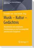 Musik - Kultur - Gedächtnis