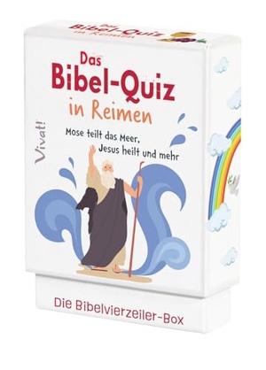Das Bibel-Quiz in Reimen - Mose teilt das Meer, Jesus heilt und mehr. St. Benno Verlag GmbH, 2024.