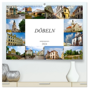 Meutzner, Dirk. Döbeln Impressionen (hochwertiger Premium Wandkalender 2024 DIN A2 quer), Kunstdruck in Hochglanz - Auf Erkundung in der großen Kreisstadt Döbeln. Calvendo, 2023.