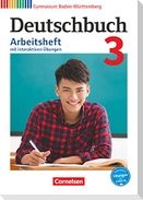 Deutschbuch Gymnasium Band 3: 7. Schuljahr - Baden-Württemberg - Arbeitsheft mit interaktiven Übungen auf scook.de