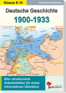 Deutsche Geschichte 1900-1933